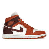 Air Jordan 1 Mid Dusty Peach Night Maroon - Sneakerzone