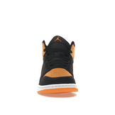 Air Jordan 1 Mid Fat Tongue Black Orange - Sneakerzone
