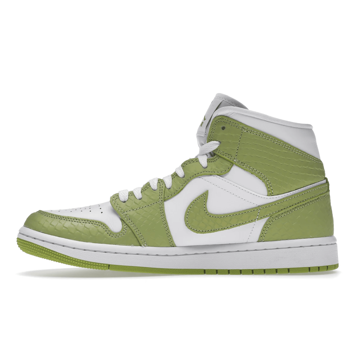 Air Jordan 1 Mid Green Python - Sneakerzone