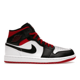 Air Jordan 1 Mid Gym Red Black Toe - Sneakerzone