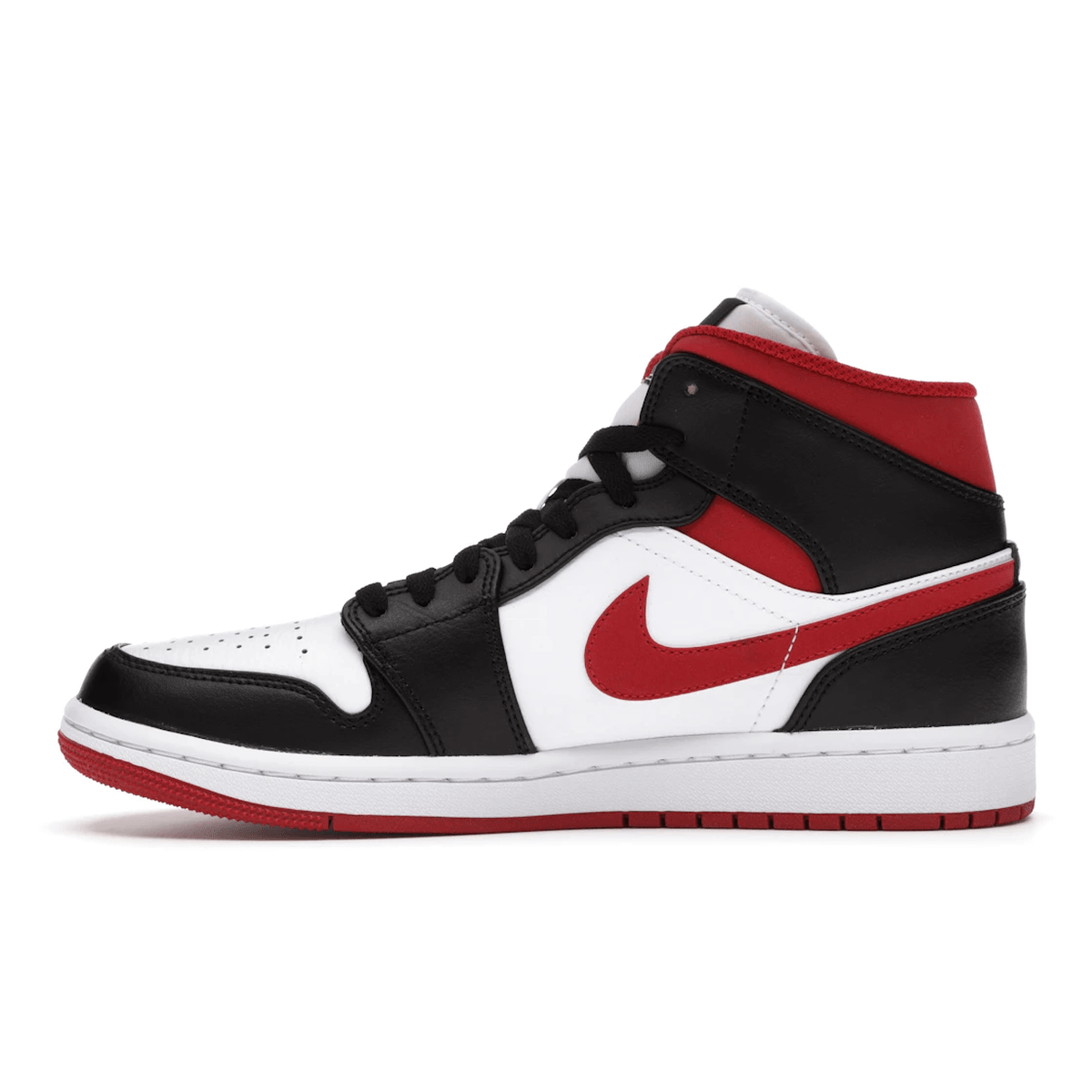 Air Jordan 1 Mid Gym Red Black White - Sneakerzone