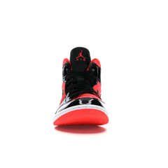 Air Jordan 1 Mid Hot Punch Black - Sneakerzone