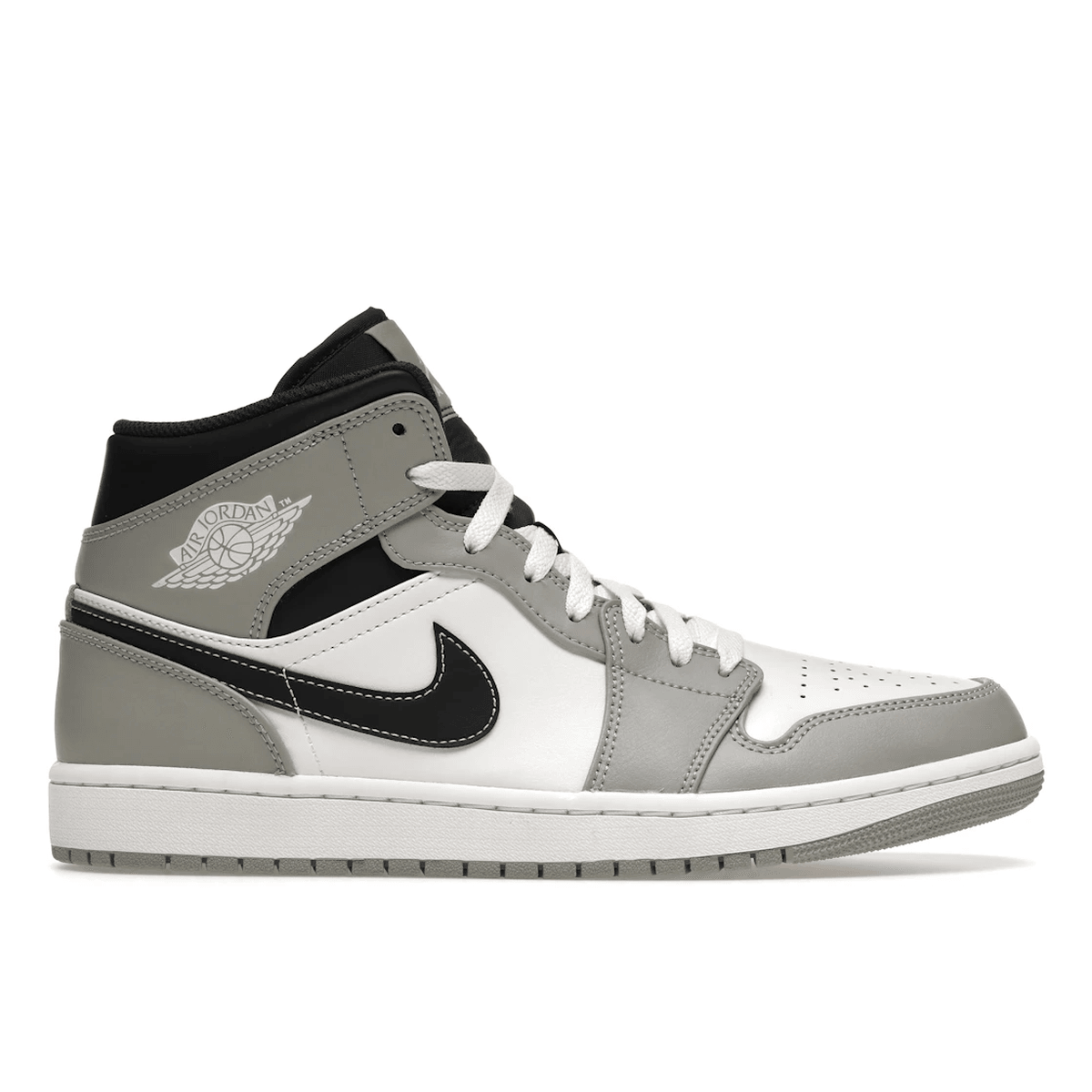 Air Jordan 1 Mid Light Smoke Grey Anthracite - Sneakerzone