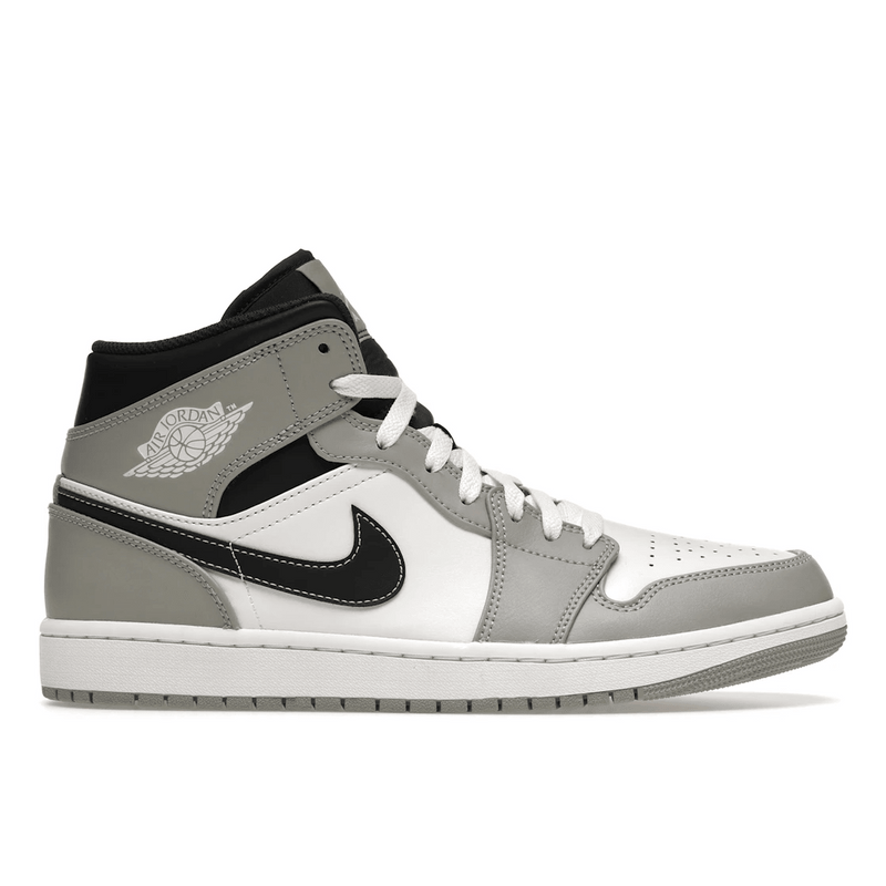 Air Jordan 1 Mid Light Smoke Grey Anthracite product image