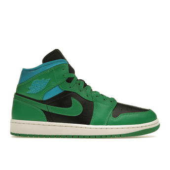 Air Jordan 1 Mid Lucky Green Aquatone - Sneakerzone