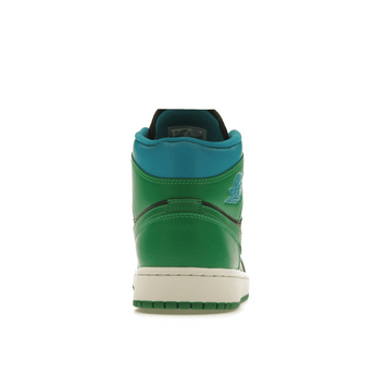 Air Jordan 1 Mid Lucky Green Aquatone - Sneakerzone