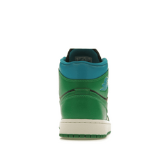 Air Jordan 1 Mid Lucky Green Aquatone - Sneakerzone