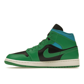 Air Jordan 1 Mid Lucky Green Aquatone - Sneakerzone