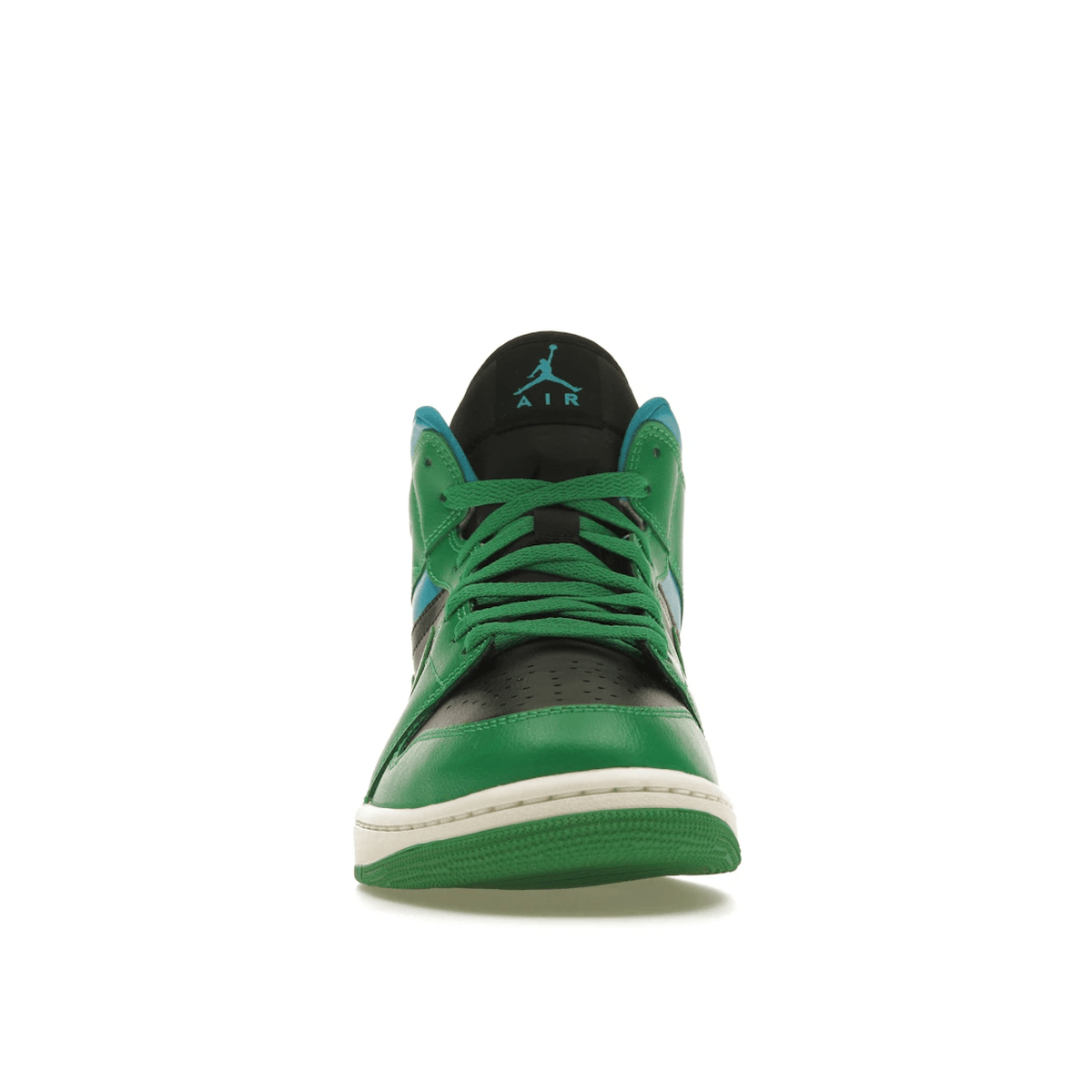 Air Jordan 1 Mid Lucky Green Aquatone - Sneakerzone
