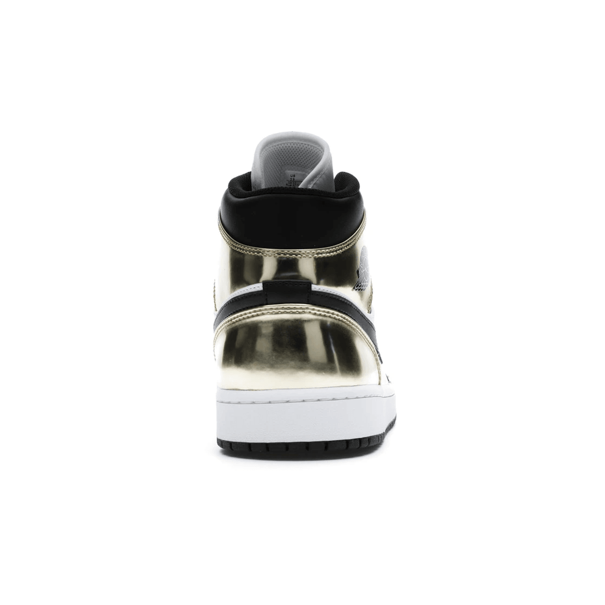 Air Jordan 1 Mid Metallic Gold Black White - Sneakerzone