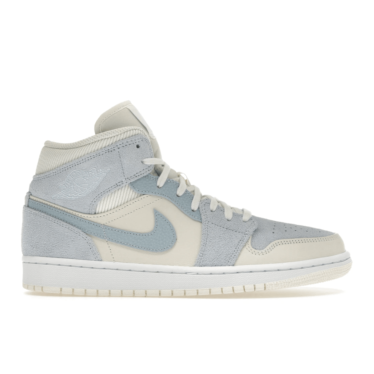Air Jordan 1 Mid Mixed Textures Blue - Sneakerzone