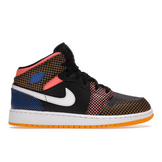 Air Jordan 1 Mid MMD Multi-Color Grid - Sneakerzone