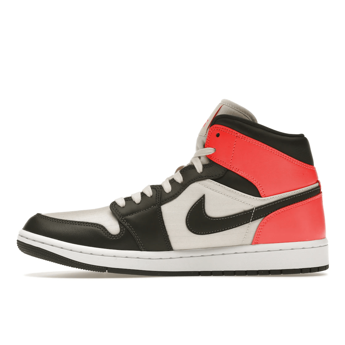 Air Jordan 1 Mid Newsprint Light Orewood Brown - Sneakerzone