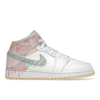 Air Jordan 1 Mid Paint Drip - Sneakerzone