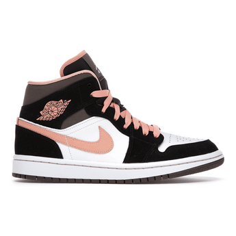 Air Jordan 1 Mid Peach Mocha - Sneakerzone