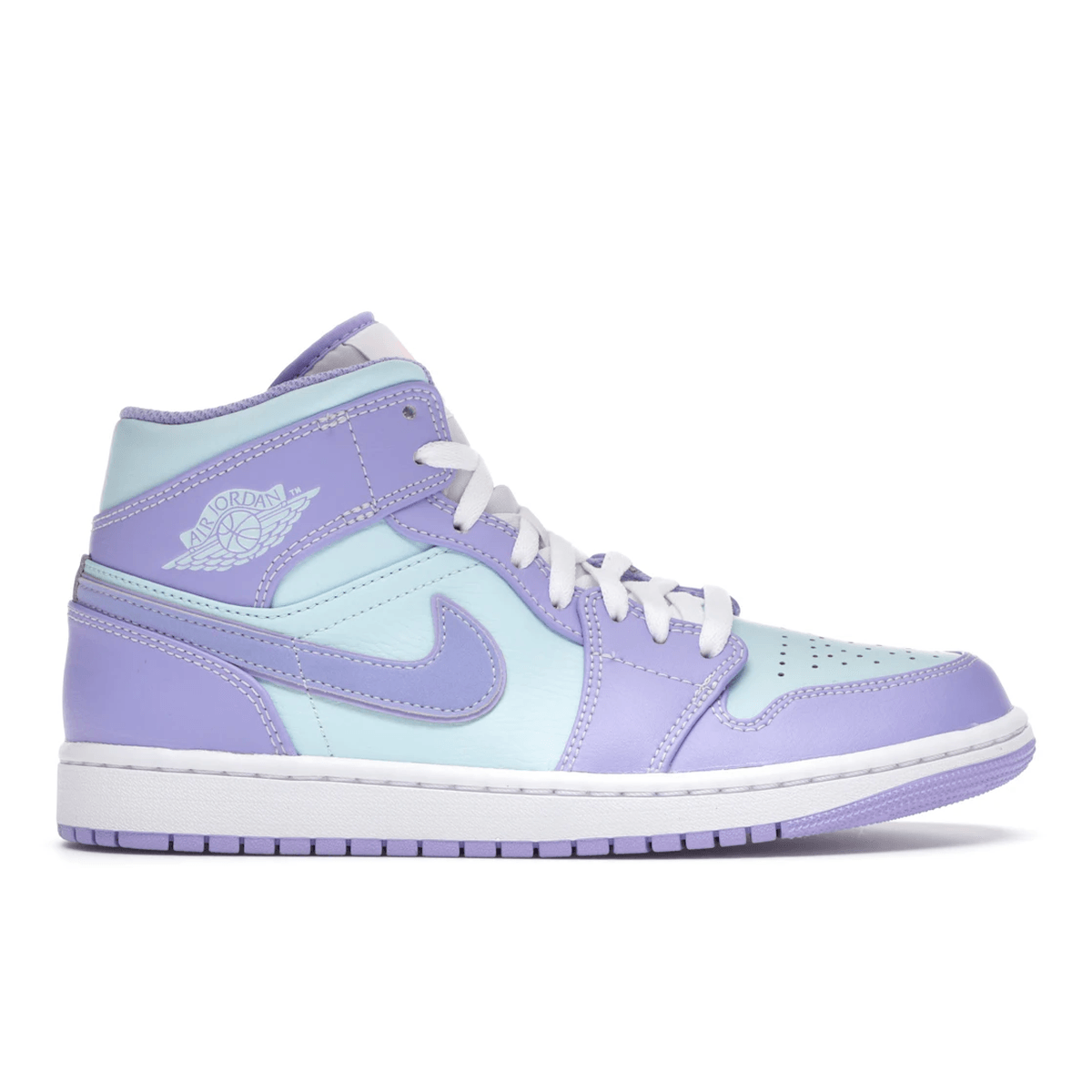 Air Jordan Mid Purple Aqua Sneakerzone