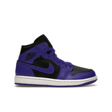 Air Jordan 1 Mid Purple Black - Sneakerzone