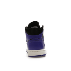 Air Jordan 1 Mid Purple Black - Sneakerzone