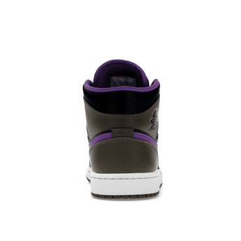Air Jordan 1 Mid Purple Mocha - Sneakerzone