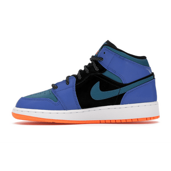 Air Jordan 1 Mid Racer Blue Green Abyss - Sneakerzone