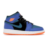 Air Jordan 1 Mid Racer Blue Green Abyss - Sneakerzone