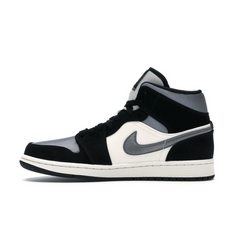 Air Jordan 1 Mid Satin Grey Toe - Sneakerzone