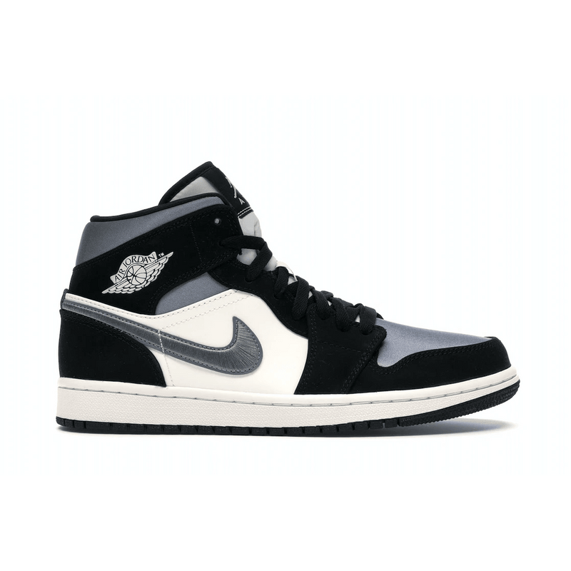 Air Jordan 1 Mid Satin Grey Toe product image