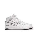 Air Jordan 1 Mid Schematic - Sneakerzone