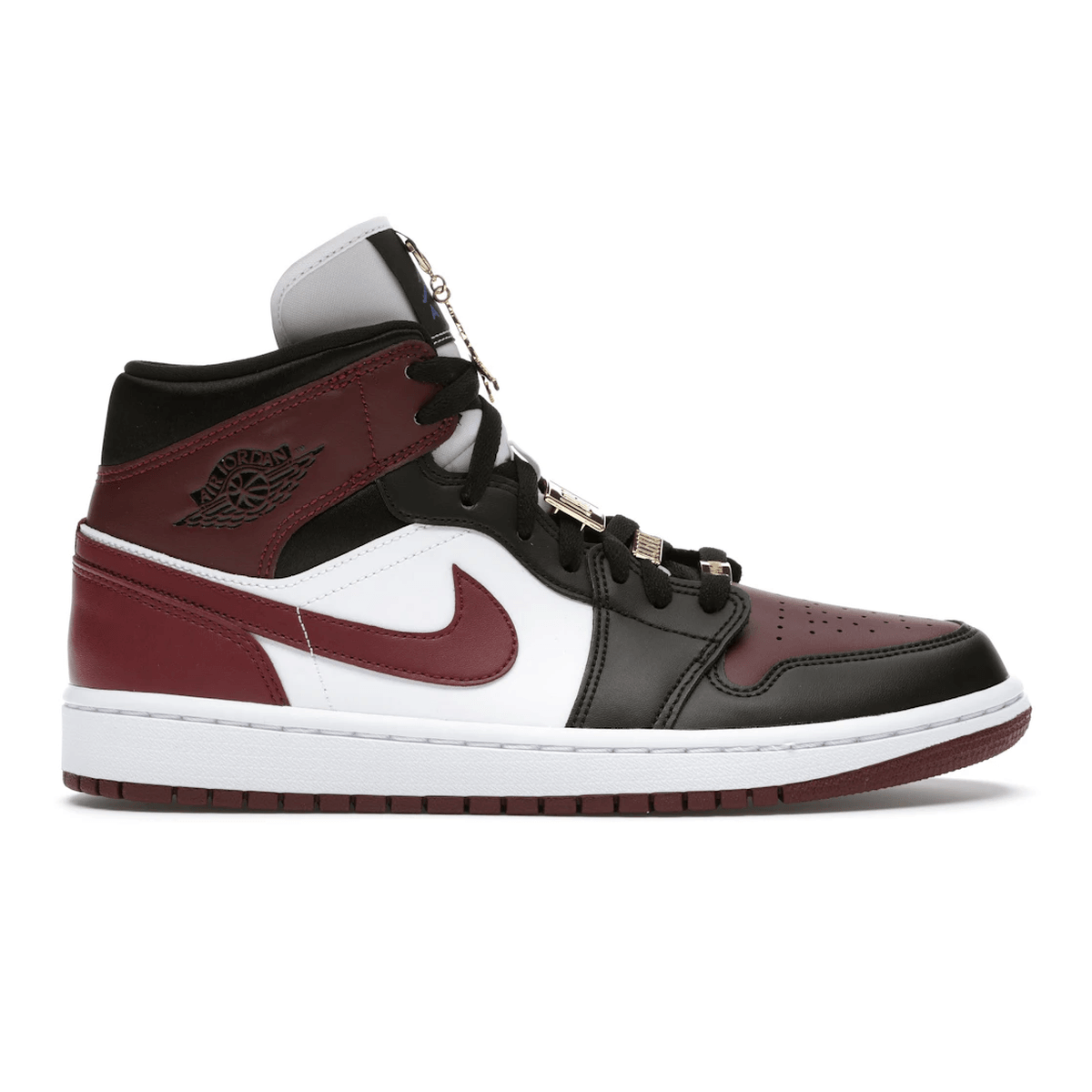 Air Jordan 1 Mid SE Black Dark Beetroot - Sneakerzone