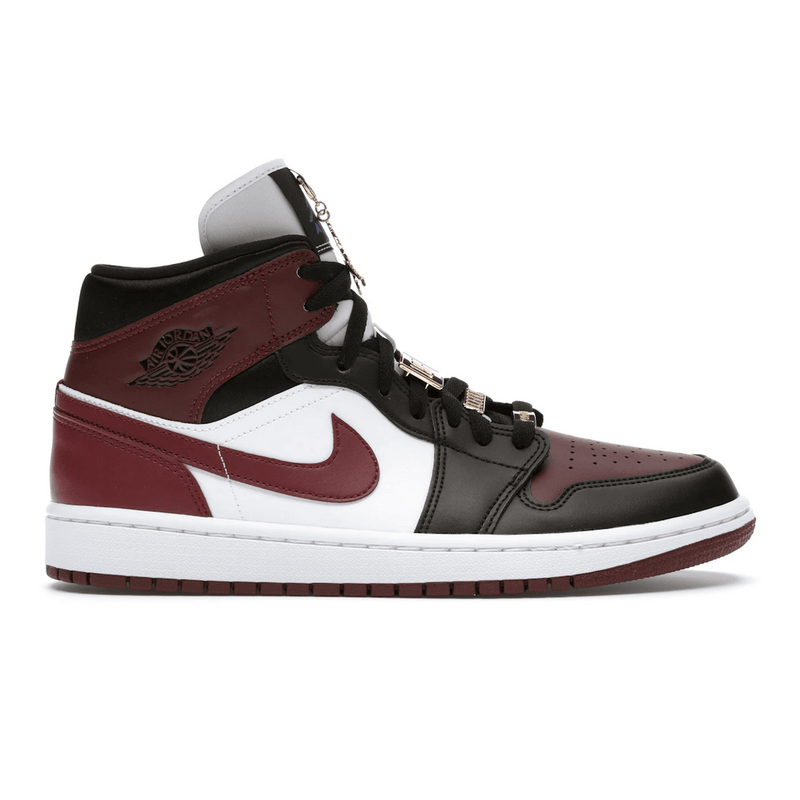 Air Jordan 1 Mid SE Black Dark Beetroot product image