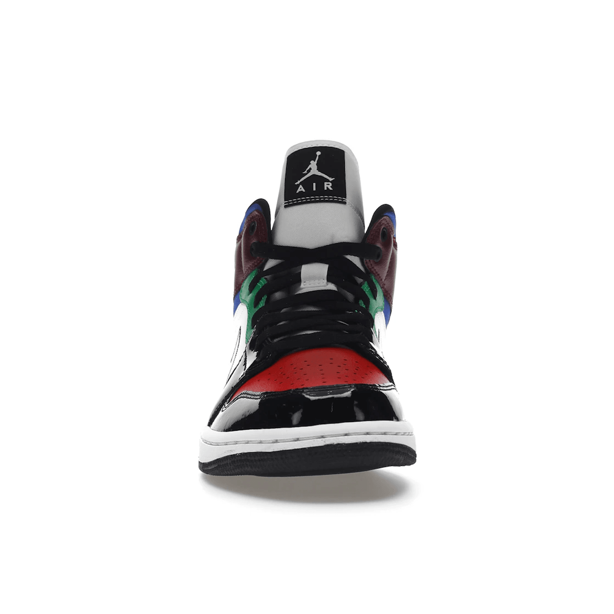 Air Jordan 1 Mid SE Black White Multi-Color - Sneakerzone