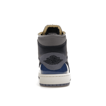 Air Jordan 1 Mid SE Craft Obsidian French Blue Ashen Slate White - Sneakerzone