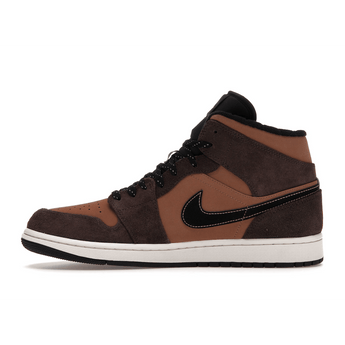 Air Jordan 1 Mid SE Dark Chocolate - Sneakerzone