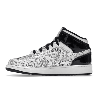 Air Jordan 1 Mid SE DIY - Sneakerzone