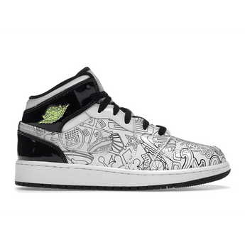 Air Jordan 1 Mid SE DIY - Sneakerzone