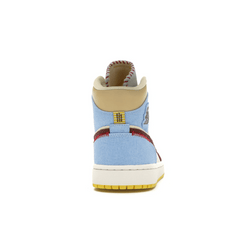 Air Jordan 1 Mid SE Fearless Maison Chateau Rouge - Sneakerzone