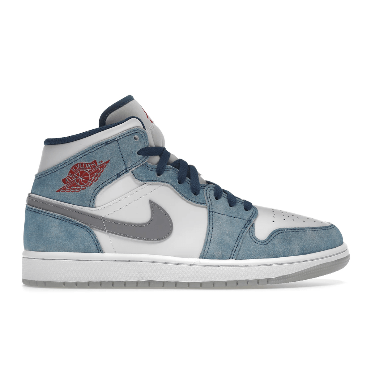 Air Jordan 1 Mid SE French Blue Light Steel - Sneakerzone