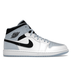 Air Jordan 1 Mid SE Ice Blue Black - Sneakerzone