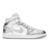 Air Jordan 1 Mid SE Metallic Silver - Sneakerzone