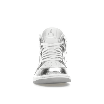 Air Jordan 1 Mid SE Metallic Silver - Sneakerzone
