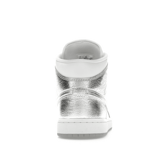 Air Jordan 1 Mid SE Metallic Silver - Sneakerzone
