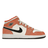 Air Jordan 1 Mid SE Orange Suede - Sneakerzone