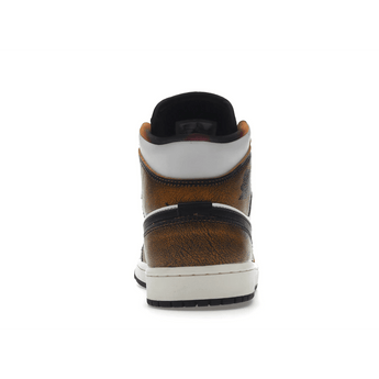 Air Jordan 1 Mid SE Orange Wear Away - Sneakerzone