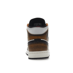 Air Jordan 1 Mid SE Orange Wear Away - Sneakerzone