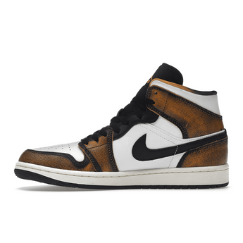 Air Jordan 1 Mid SE Orange Wear Away - Sneakerzone