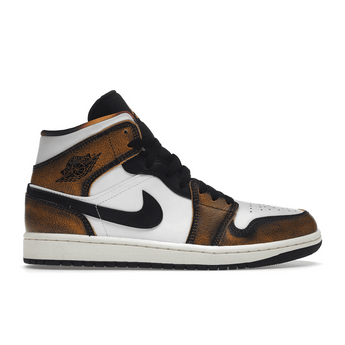 Air Jordan 1 Mid SE Orange Wear Away - Sneakerzone