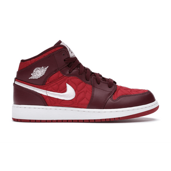 Air Jordan 1 Mid SE Red Quilt - Sneakerzone