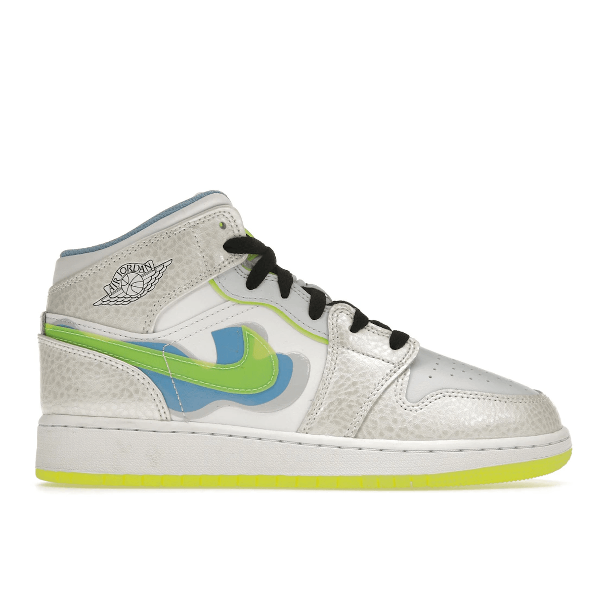 Air Jordan 1 Mid SE Warped Swoosh - Sneakerzone