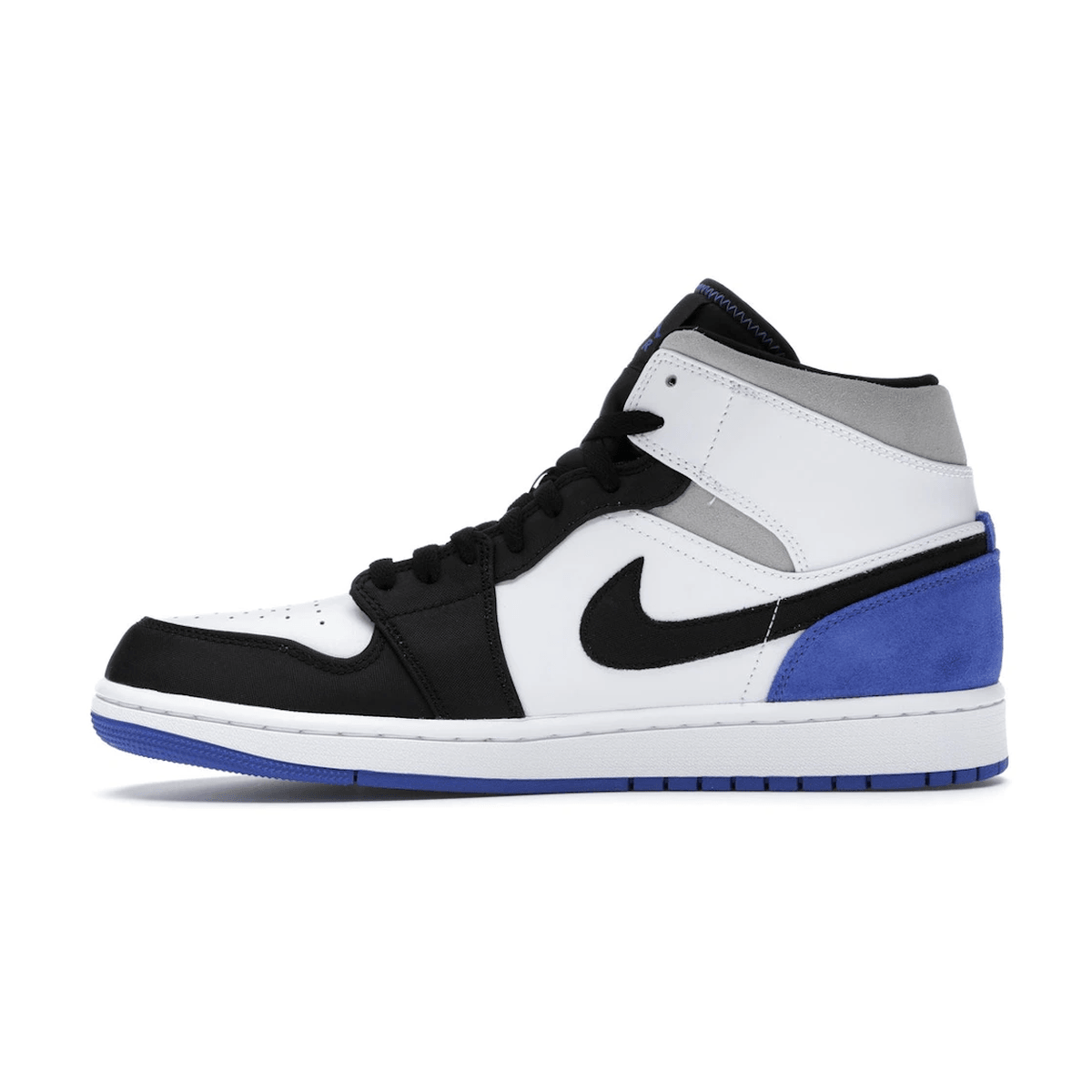 Air Jordan 1 Mid SE White Black Royal - Sneakerzone