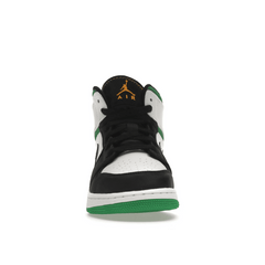 Air Jordan 1 Mid SE White Laser Orange Lucky Green - Sneakerzone